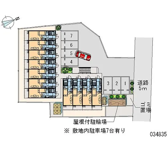 熊谷市宮本町 月極駐車場